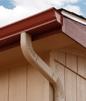 Barn Eavestrough in Collingwood, Ontario